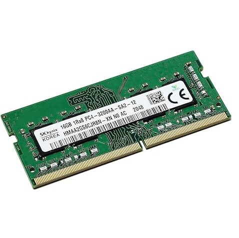 זכרון למחשב נייד הייניקס Hynix HMAA2GS6CJR8N-XNN0 16GB 3200MHz DDR4 CL22 SODIMM 1.2V
